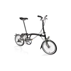 Bicicleta Brompton M6L Titanum Tija+6 + Luces
