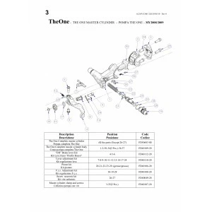 Kit Piston Levier FORMULA FD40106-20 Formula The One Mega 2008/09 4 Kit Piston Levier FORMULA FD40106-20 Formula The One Mega 2008/09 – Image 2